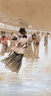 Aleardo Villa - Pattinatori