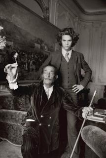 Alécio de Andrade - Salvador Dalí et François-Marie Banier, Hôtel Le Meurice, Paris, 1971