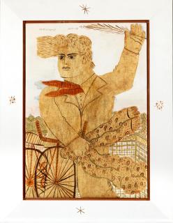 Alecos Fassianos - L\'homme lumineux 52 x 36.5cm (20 1/2 x 14 3/8in)