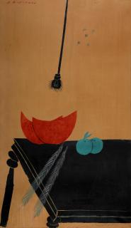 Alecos Fassianos - Nature morte avec pastèque