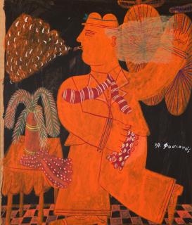 Alecos Fassianos - Personnage rouge