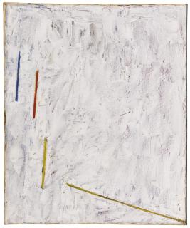 Alejandro Otero - Líneas Coloreadas Sobre Fondo Blanco