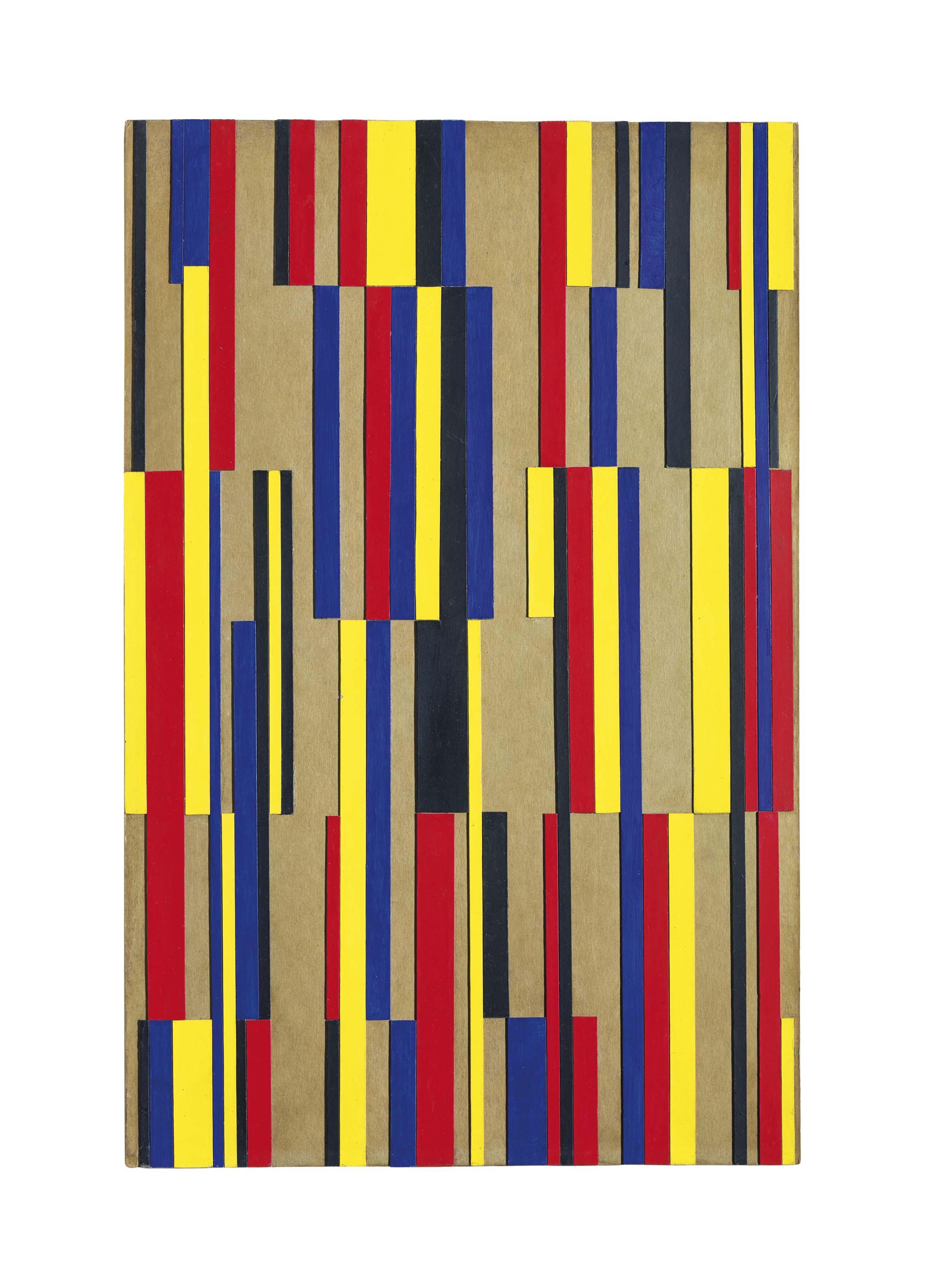 Alejandro Otero - Sin título (Estudio para Tablón)