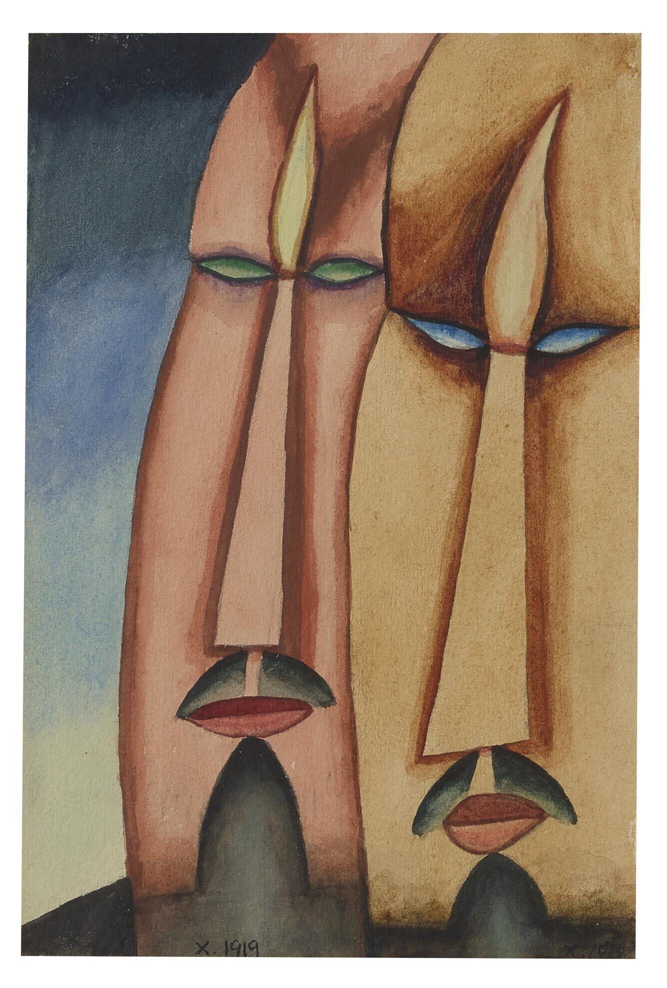 Alejandro Xul Solar - Dos