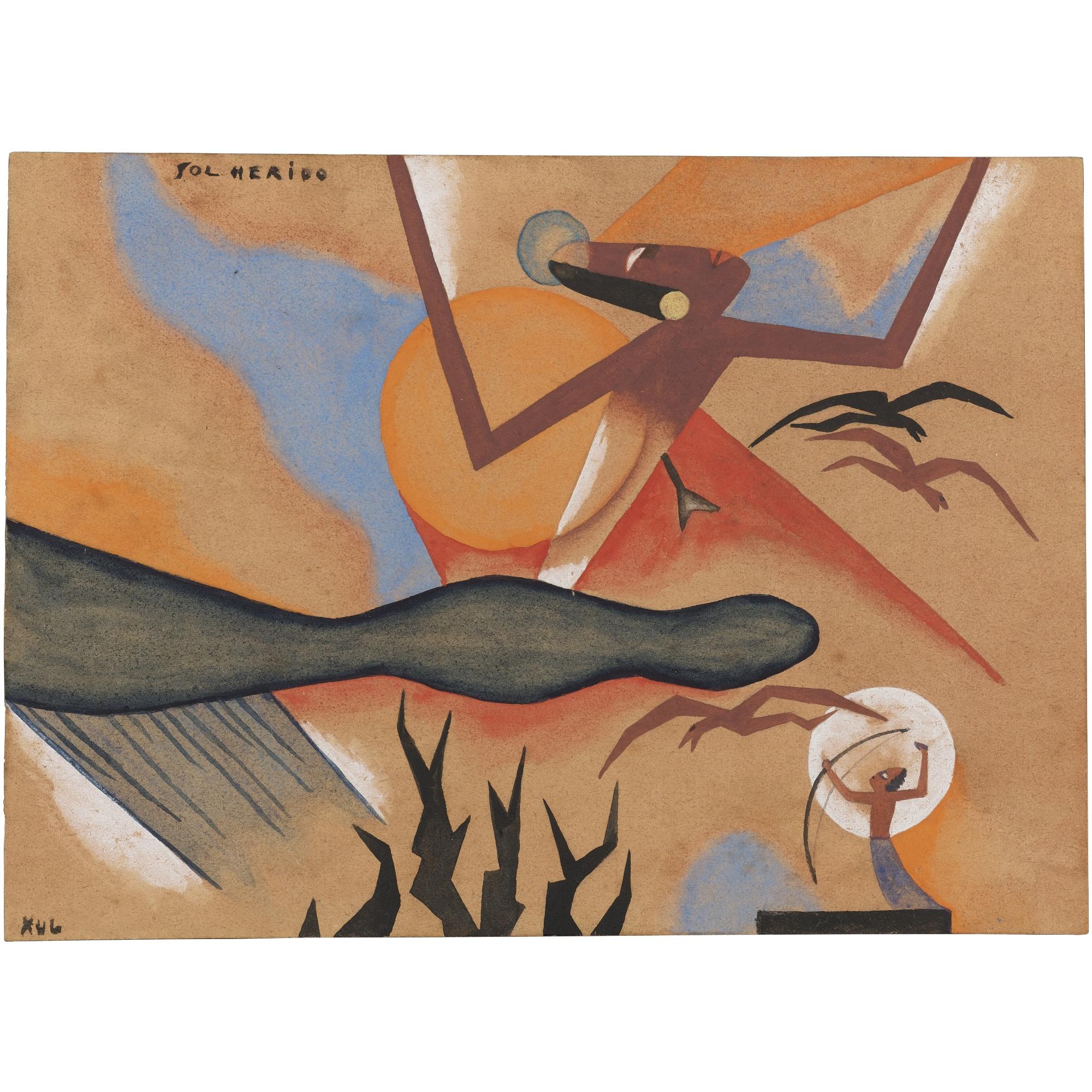 Alejandro Xul Solar - Sol Herido