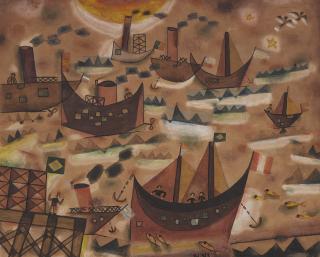 Alejandro Xul Solar - Untitled