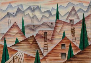 Alejandro Xul Solar - ZigZags de montes