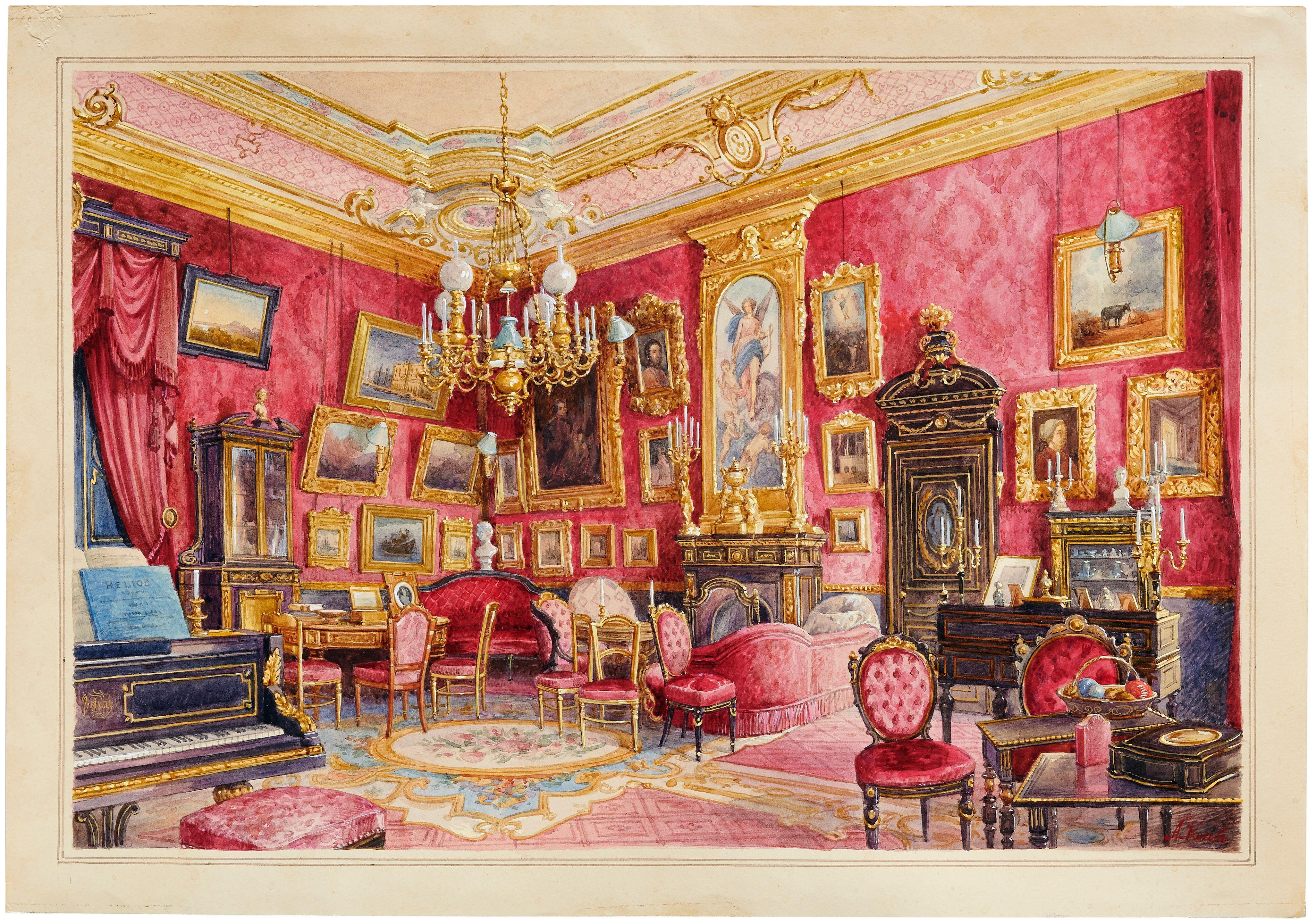 Aleksander Kolb - Palace Interior