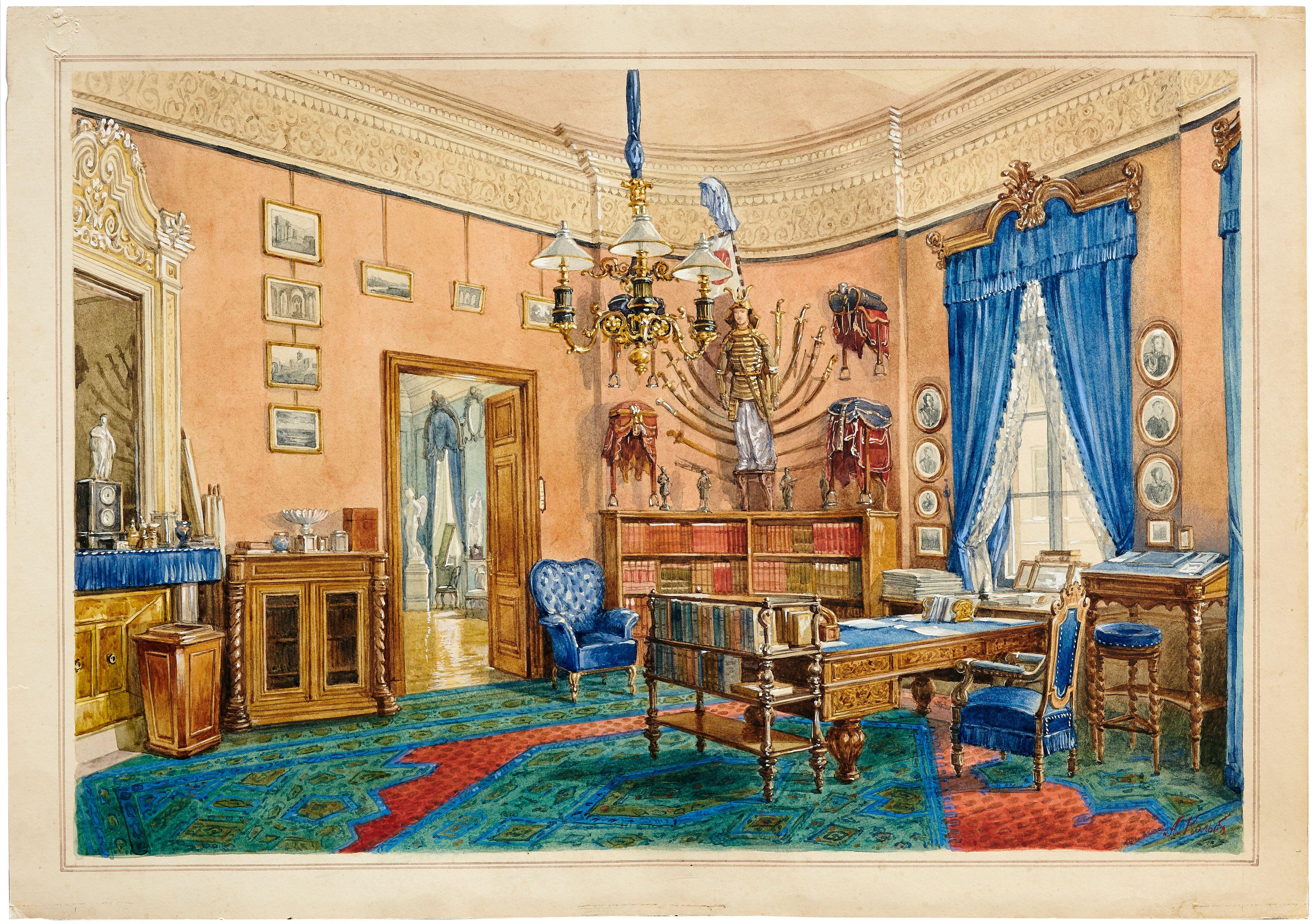 Aleksander Kolb - Palace Interior