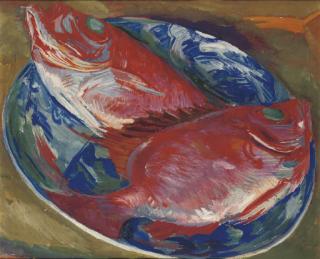 Aleksandr Evgen\'evich Iakovlev - Still life with fish
