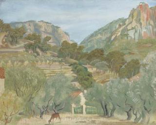Aleksandr Evgen\'Evich Iakovlev - View of Cassis, France
