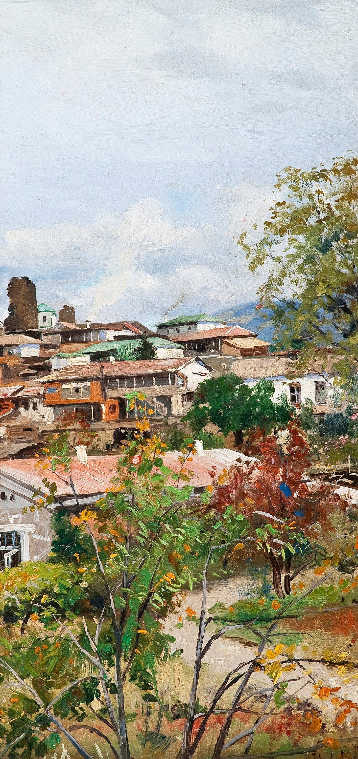 Aleksandr Makowsky - A Town View.