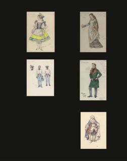 Aleksandr Nikolaevich Benois - Costume designs