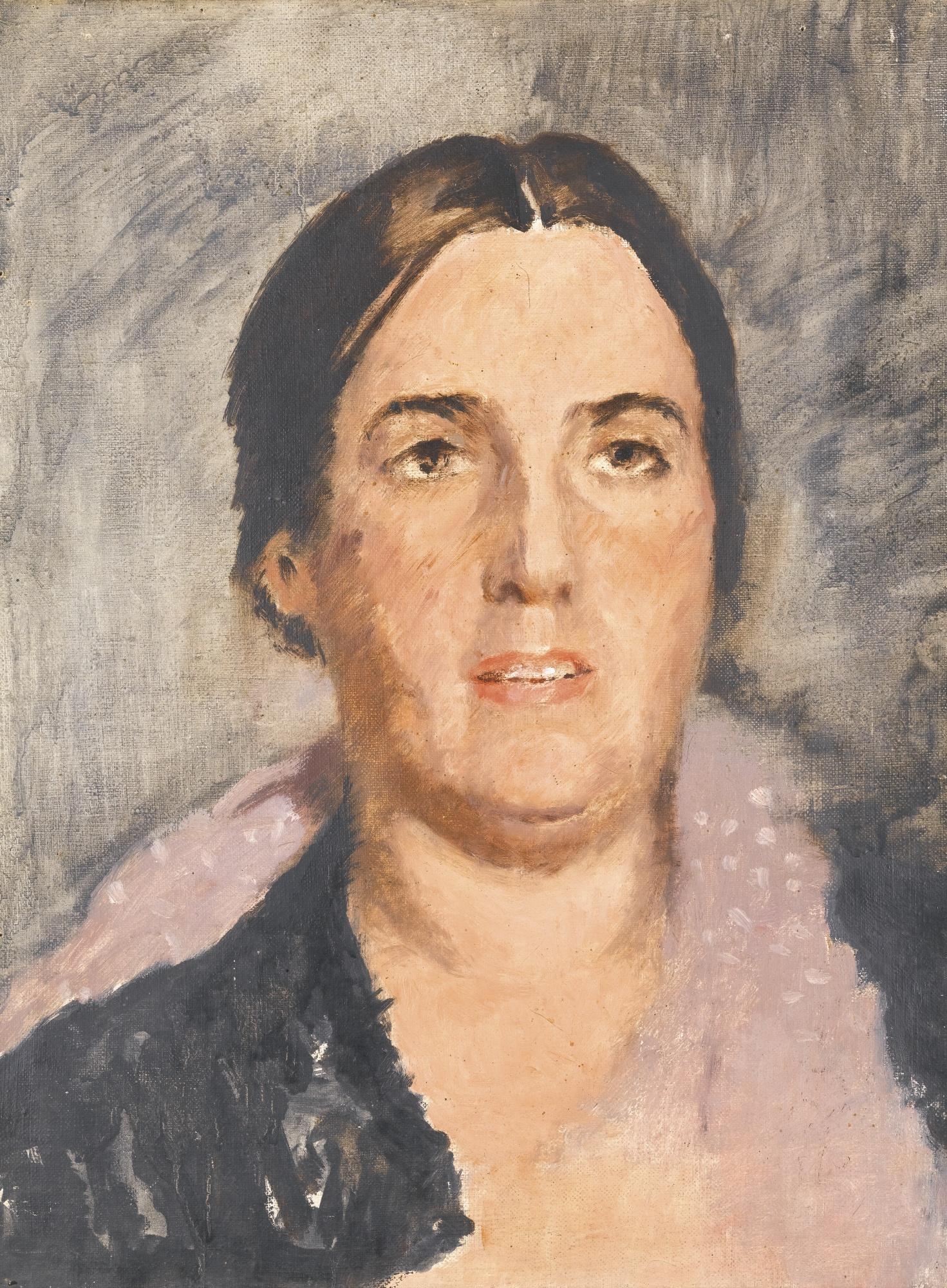 Aleksandr Nikolaevich Samokhvalov - Portrait Of The Artist\'S Wife, Ekaterina Petrovna Samokhvalova