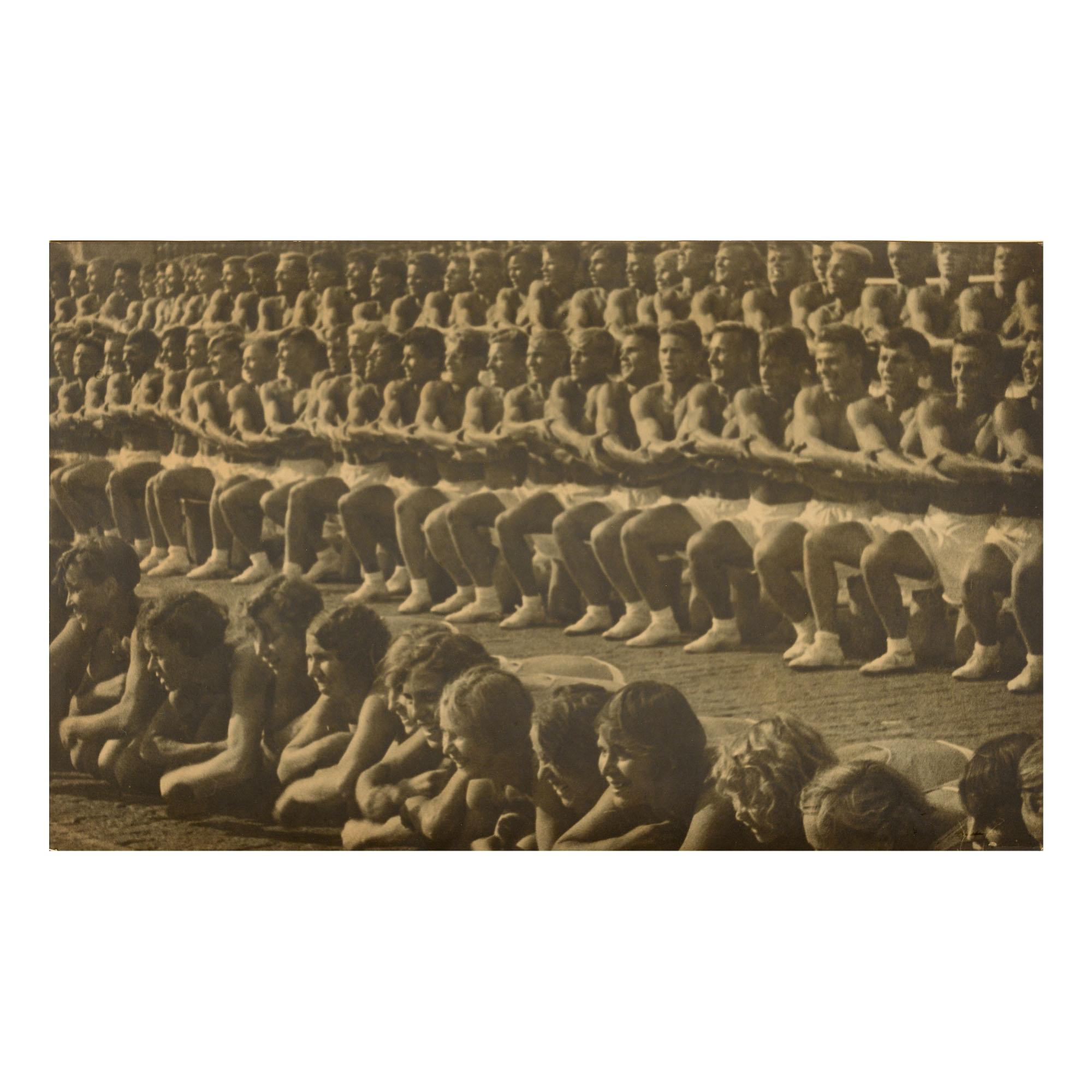 Aleksandr Rodchenko - On Red Square Rhythmic Gymnastics (Na Krasnoi Ploshchadi Ritmicheskaia Gimnasti)