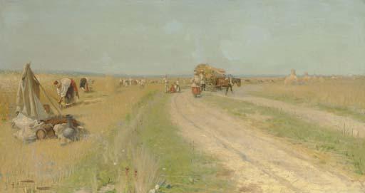 Aleksandr Vladimirovich Makovskii - Haymaking