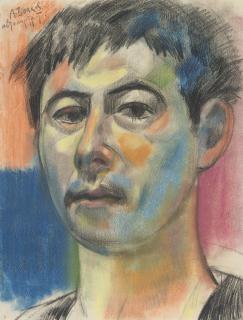 Aleksandr Volkov - Self Portrait