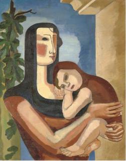 Aleksandra Aleksandrovna Ekster - Motherhood
