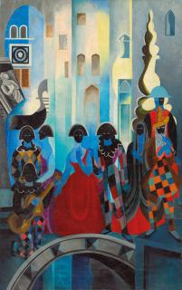 Aleksandra Exter - Carnival in Venice