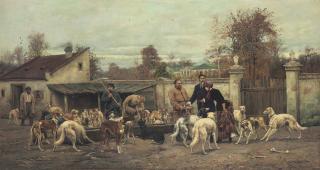 Aleksei Danilovich Kivshenko - At the Kennel