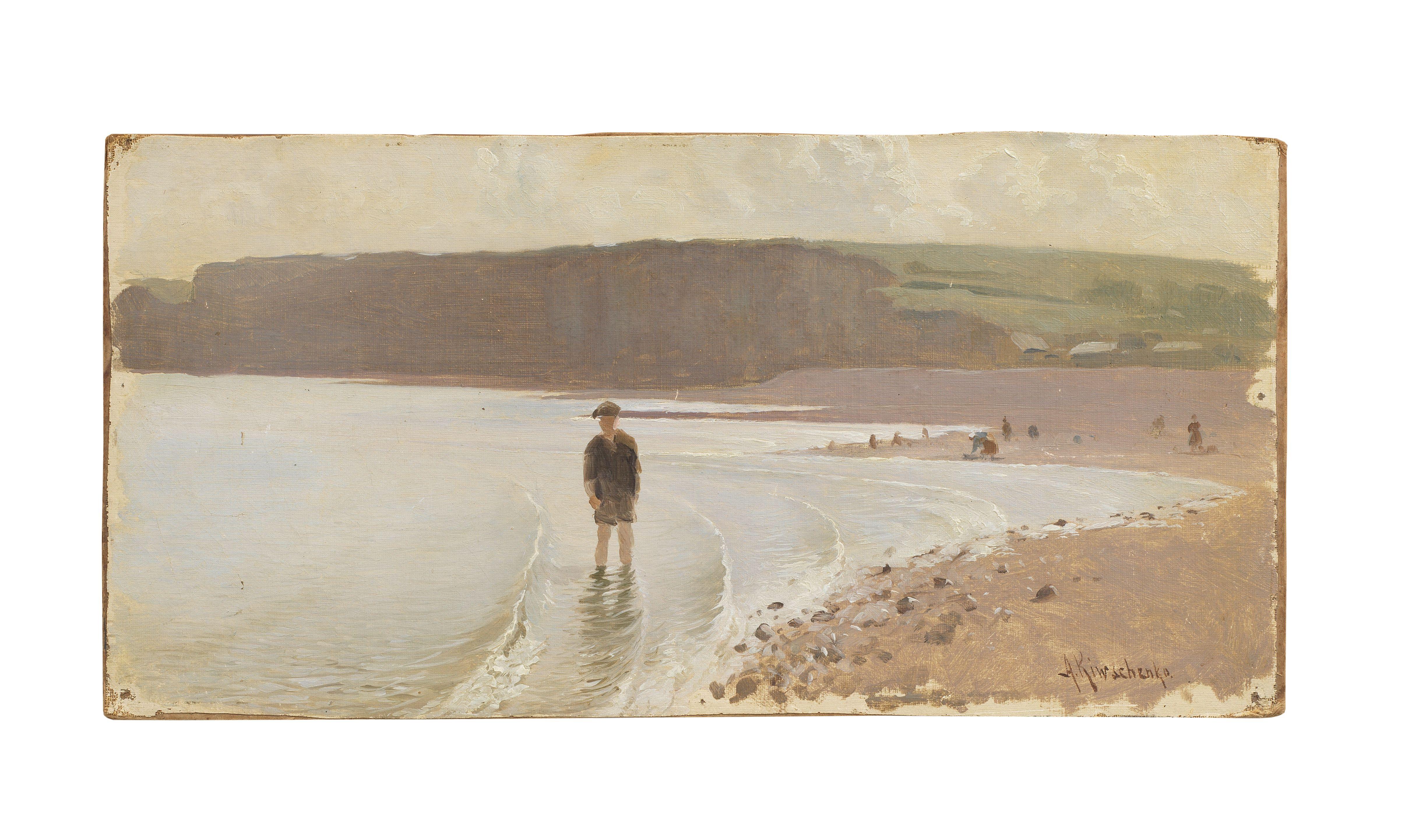 Aleksei Danilovich Kivshenko - Seashore unframed