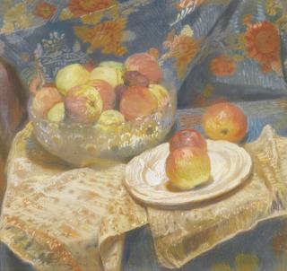Aleksei Mikhailovich Korin - Still Life Of Apples