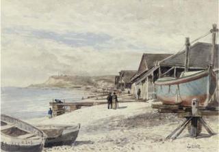 Aleksei Petrovich Bogoliubov - The Port of Le Havre, Normandy