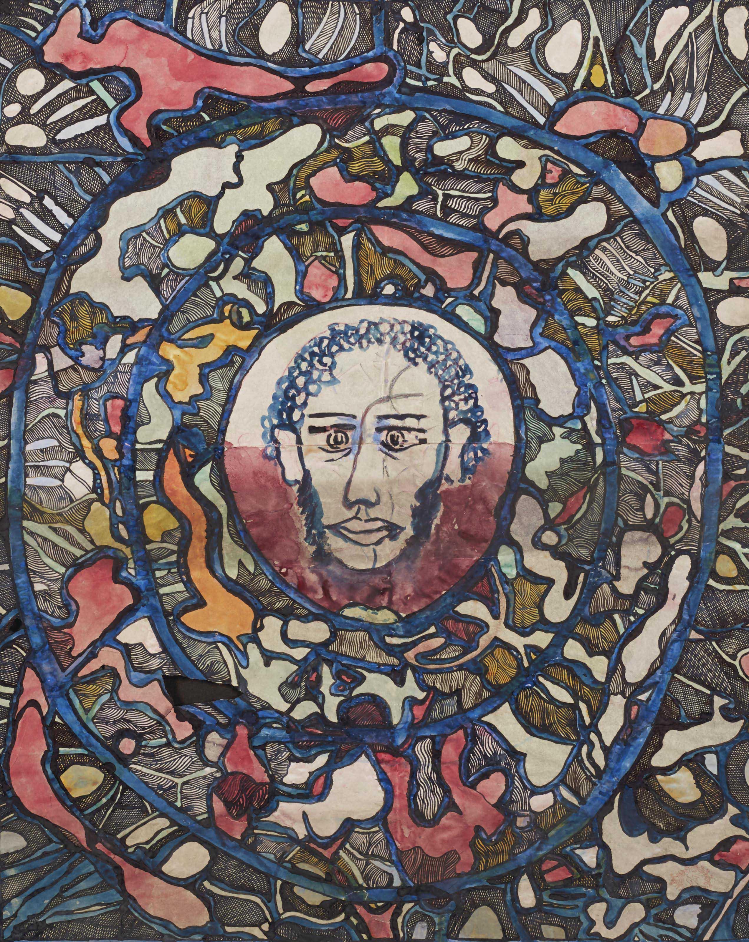 Aleksei Remizov - Portrait of Alexander Pushkin (1799-1837)