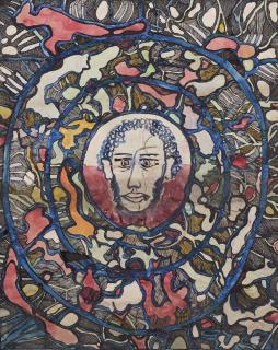 Aleksei Remizov - Portrait of Alexander Pushkin (1799-1837)