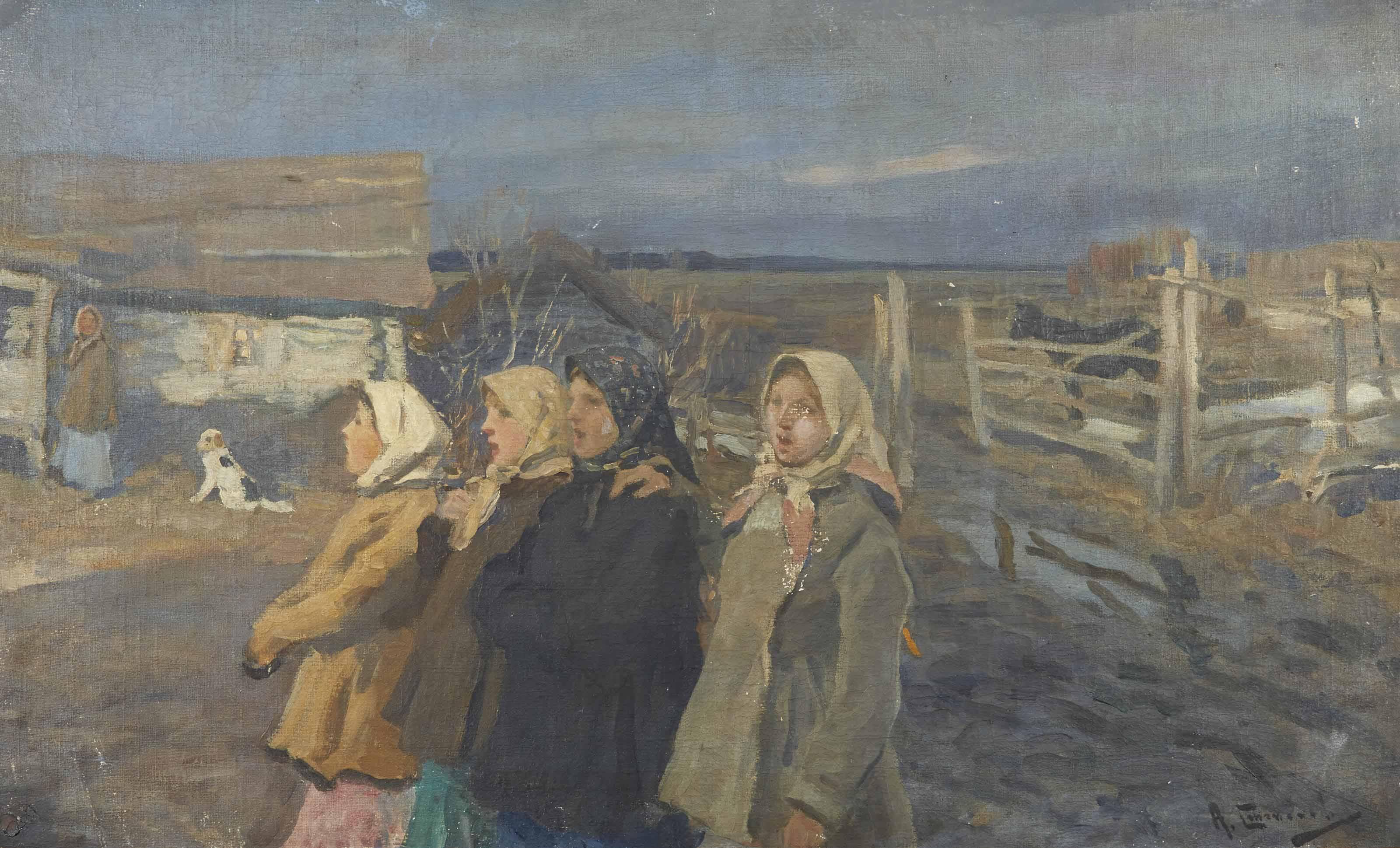 Aleksei Stepanov - Peasant Women Of The Village