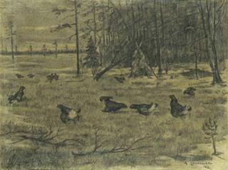 Aleksei Stepanovich Stepanov - Capercailzies