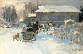 Aleksei Stepanovich Stepanov - Sleigh Ride