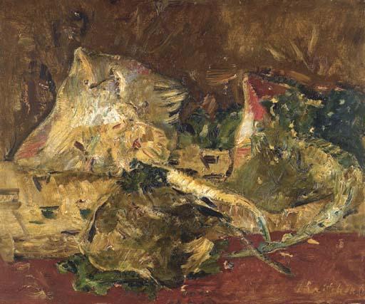 Aleksei Vasil\'Evich Grishchenko - Still Life With Fish