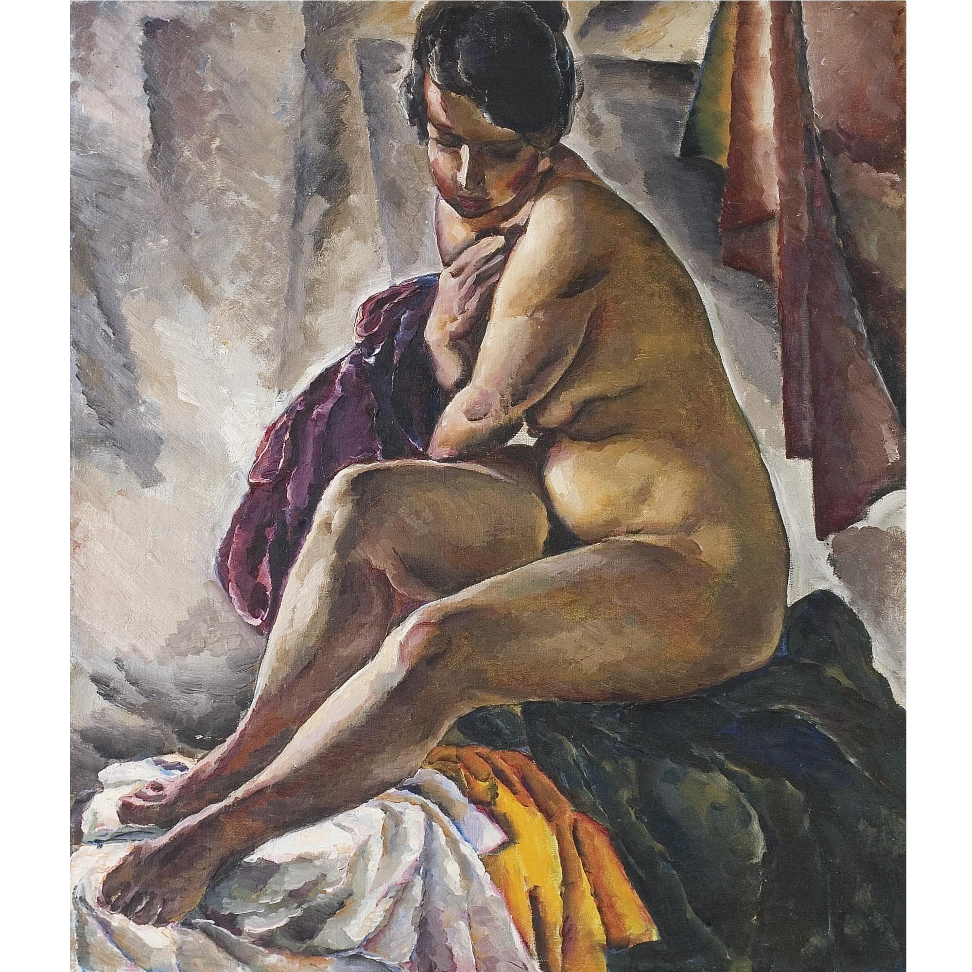 Aleksey Ilych Kravchenko - Nude, 1919