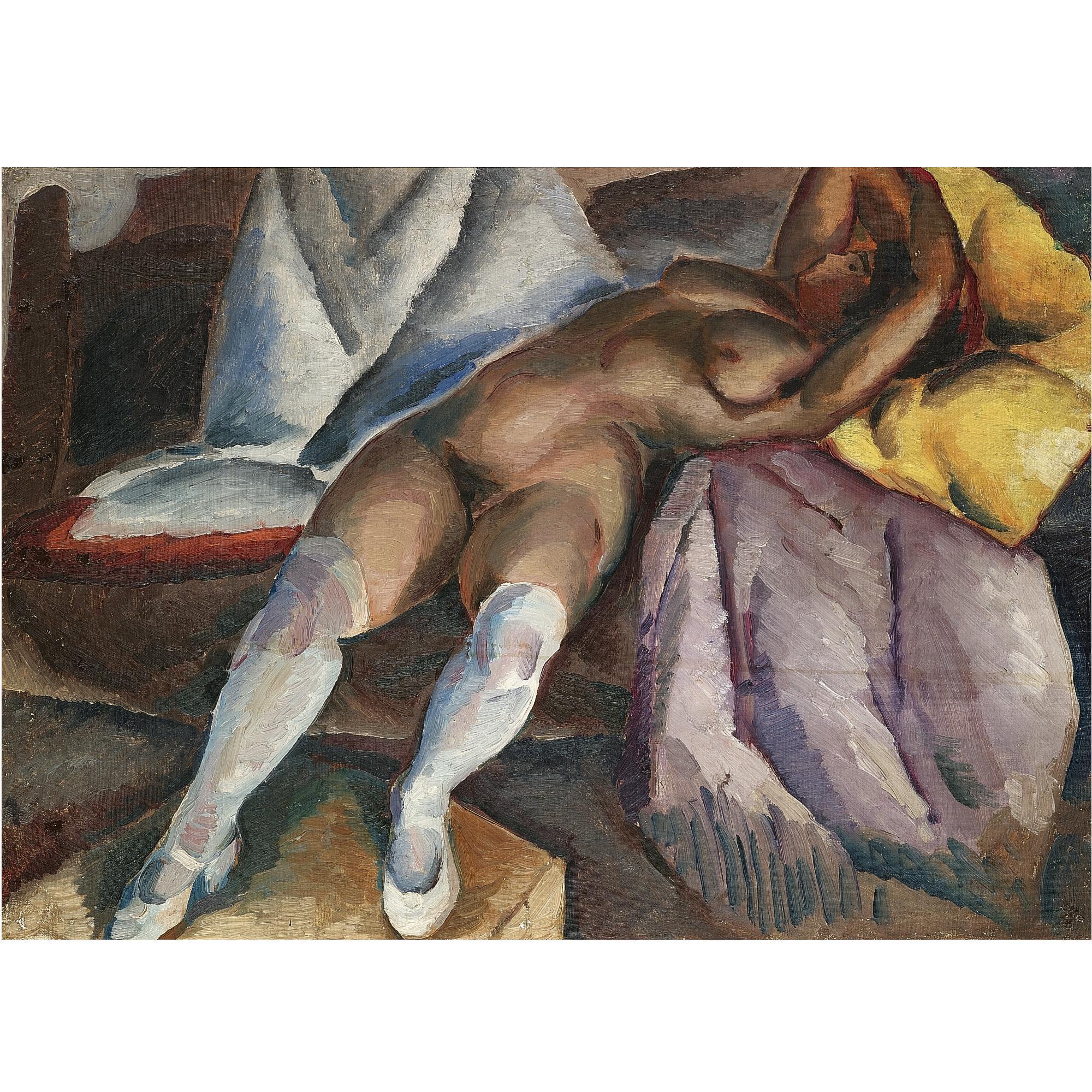 Aleksey Ilych Kravchenko - Reclining Nude