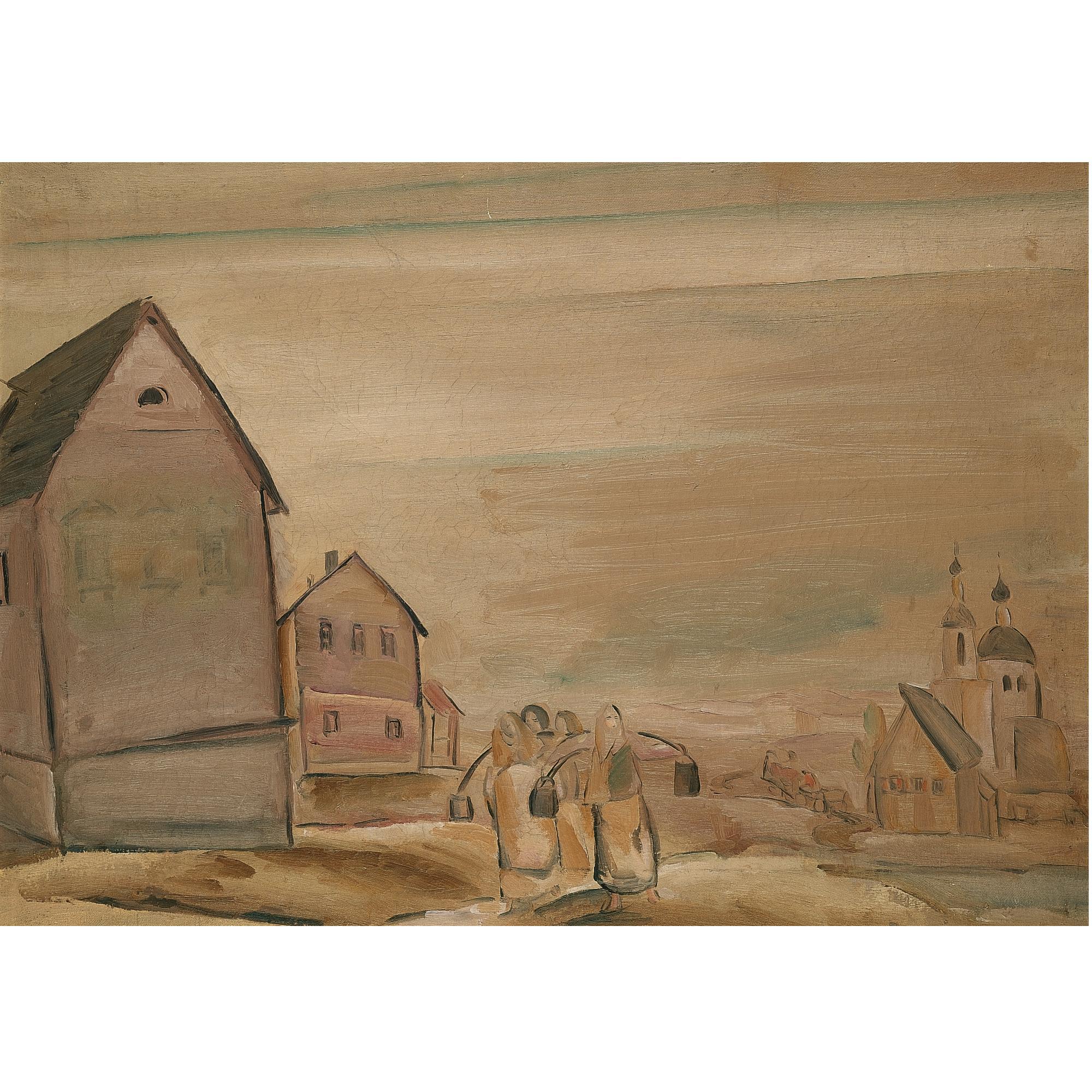 Aleksey Ilych Kravchenko - Russian Province, Going For Water