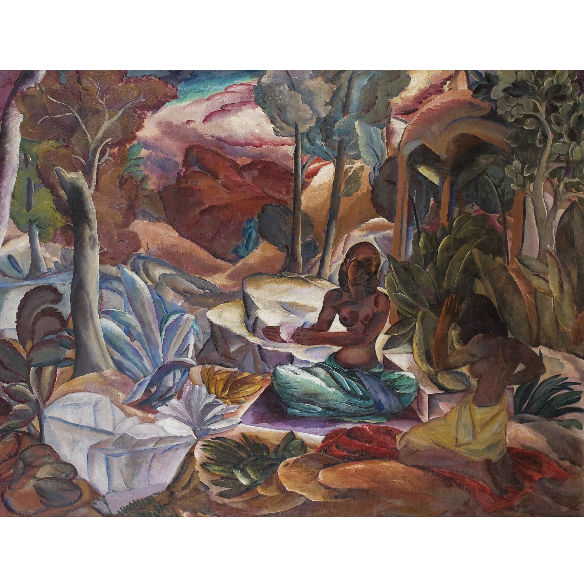 Aleksey Kravchenko - Indian Fairytale, Circa 1920S