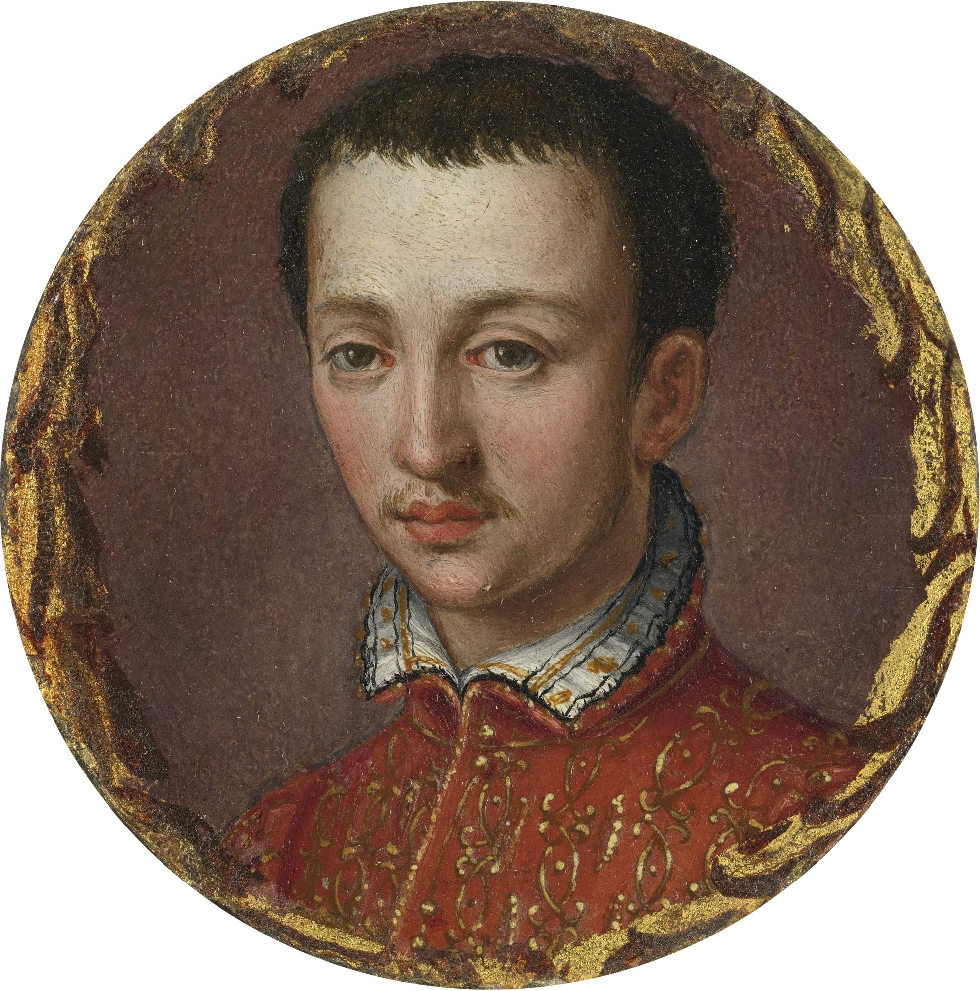Alessandro Allori - Portrait Of Francesco I De\' Medici (1541-1587), Bust Length