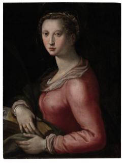 Alessandro Allori - Saint Catherine