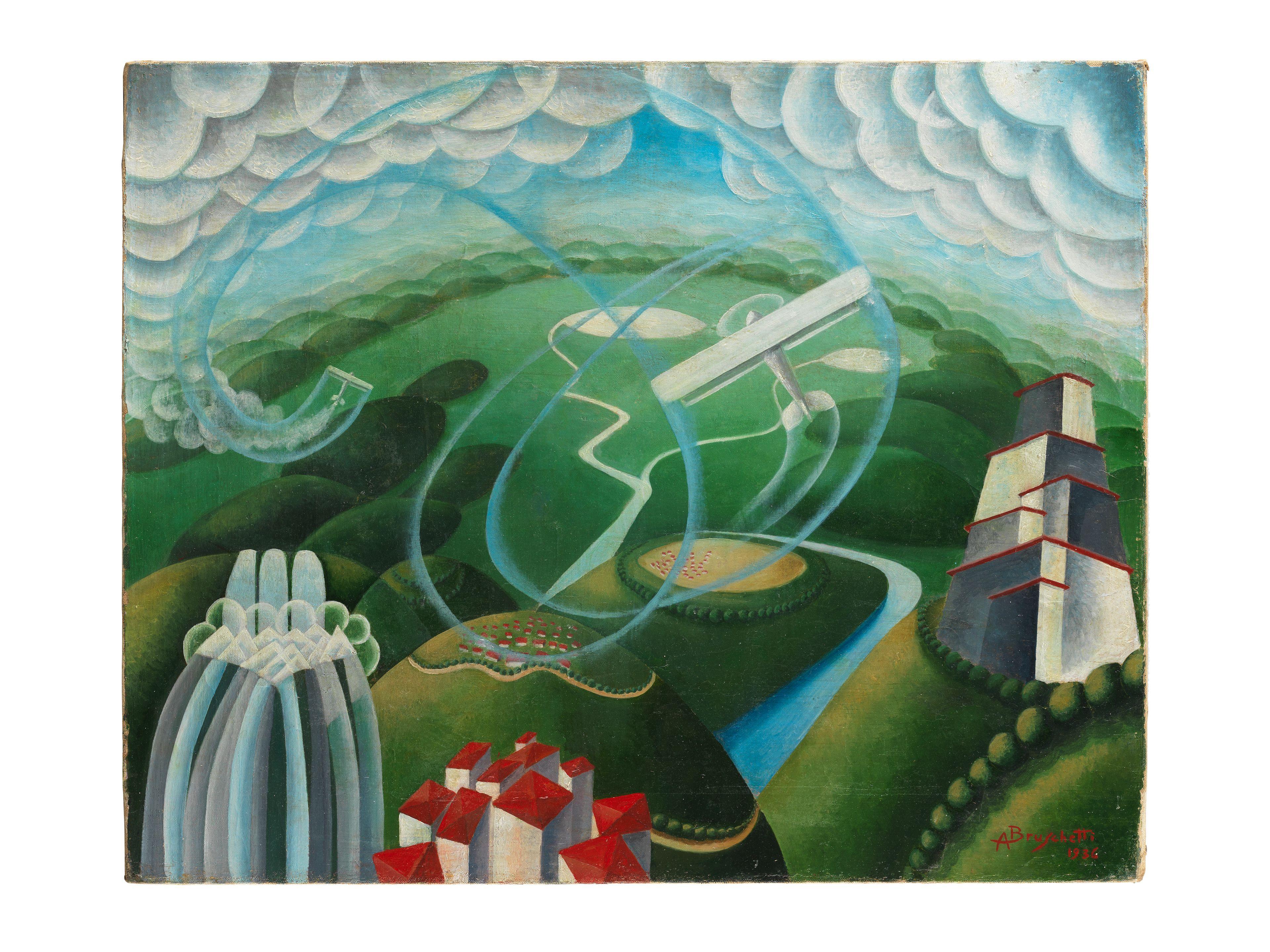 Alessandro Bruschetti - Voli Aerei Sulla Campagna