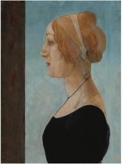 Alessandro di Mariano Filipepi - Profile Portrait Of A Woman