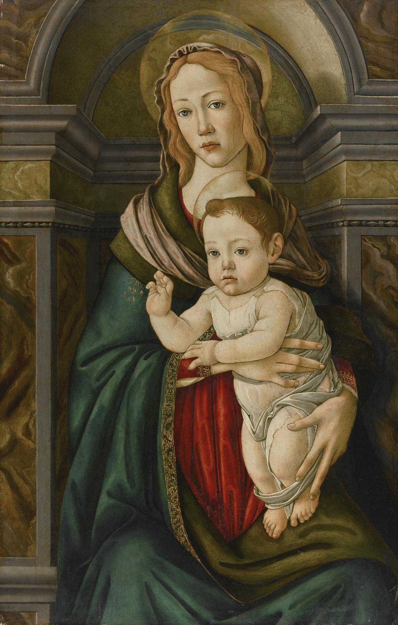 Alessandro Di Mariano Filipepi - The Madonna And Child
