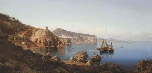 Alessandro La Volpe - The Sorrentine Coast with a view of Vico Equense in the Bay of Naples