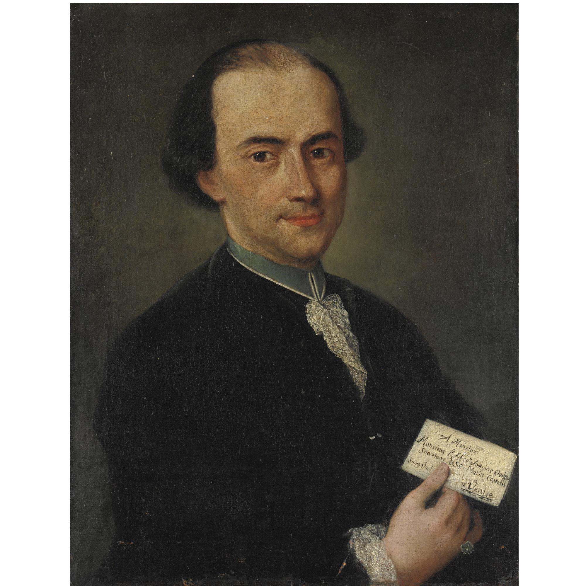 Alessandro Longhi - Ritratto Dell\'Abate Antoine Ortica