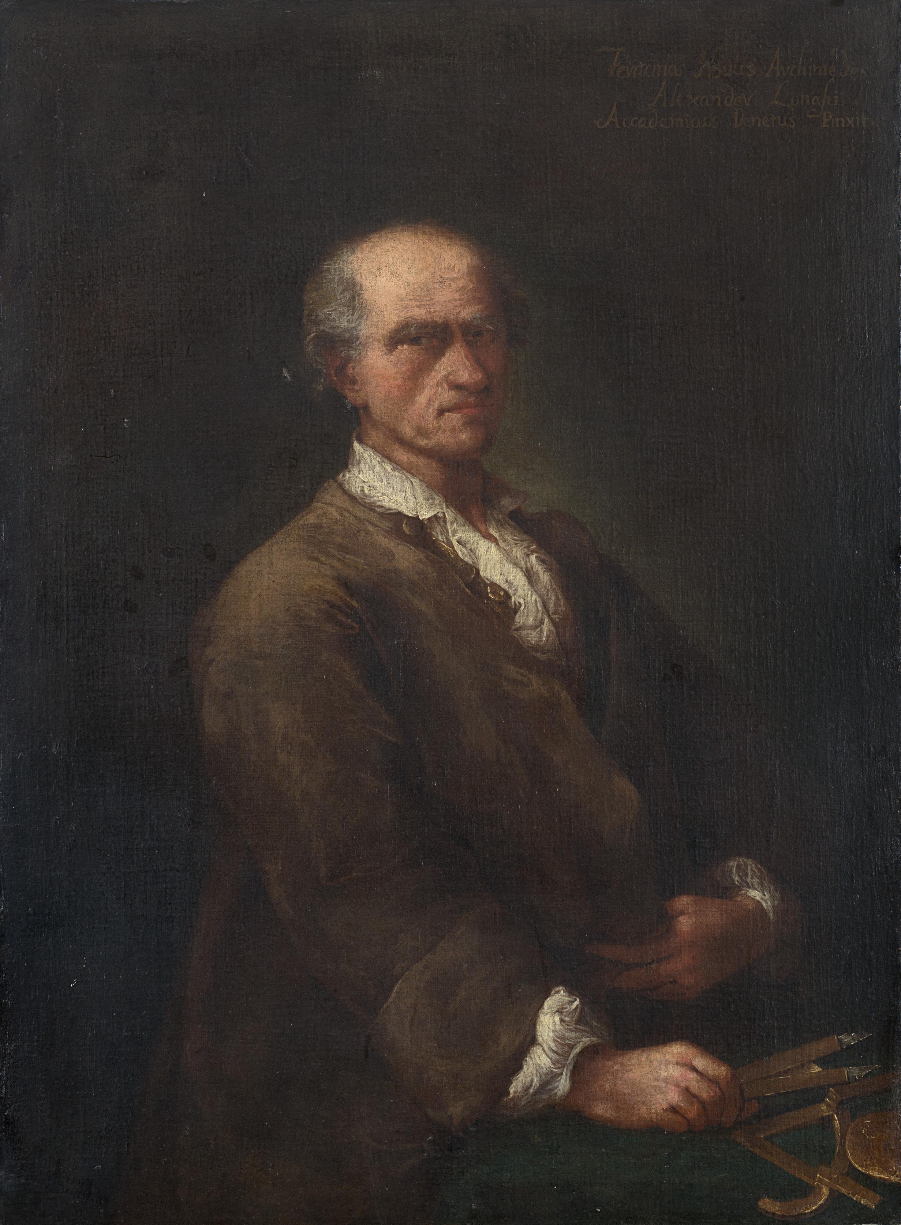Alessandro Longhi - Ritratto di Bartolomeo Ferracina