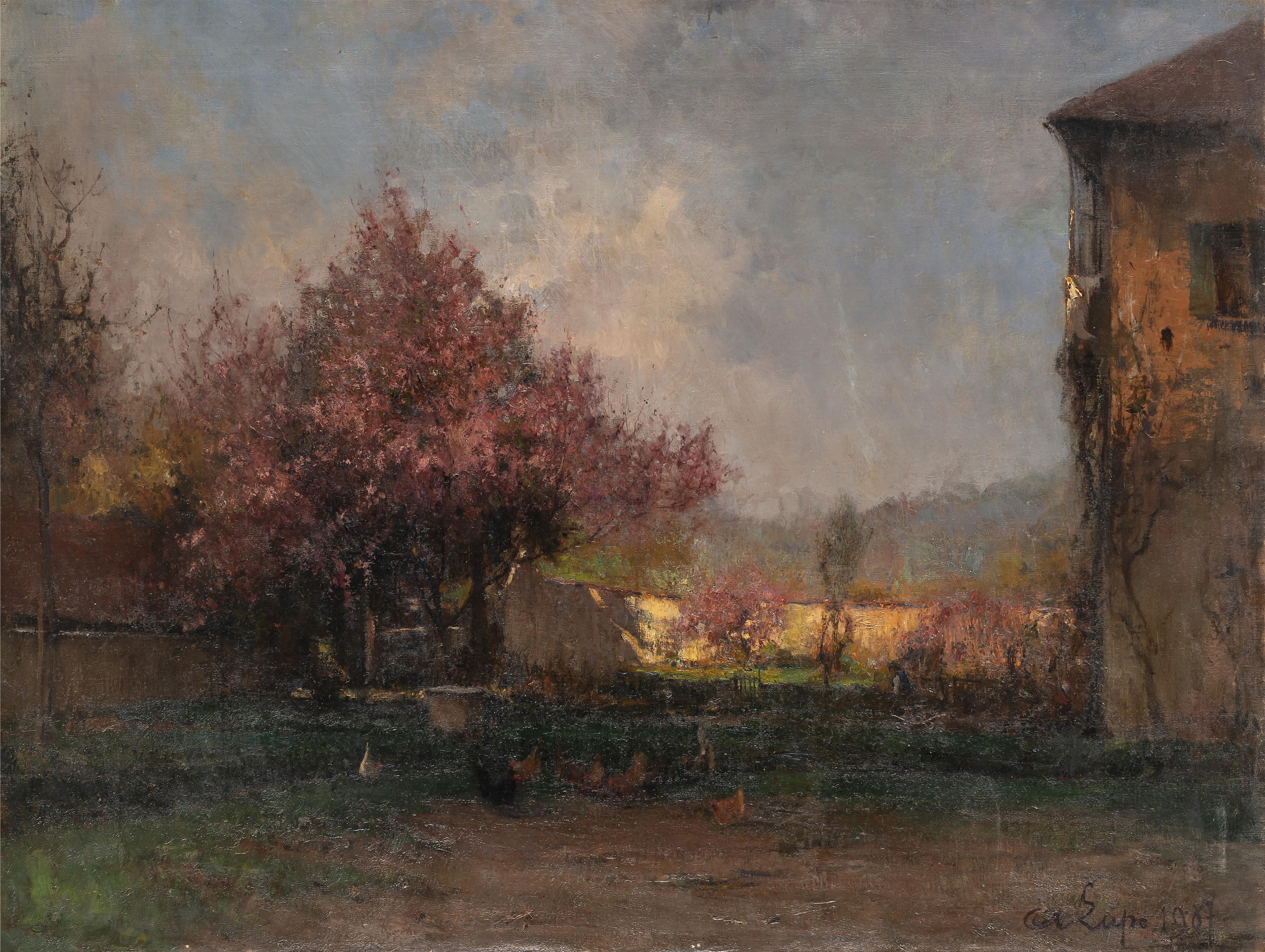 Alessandro Lupo - Cortile fiorito