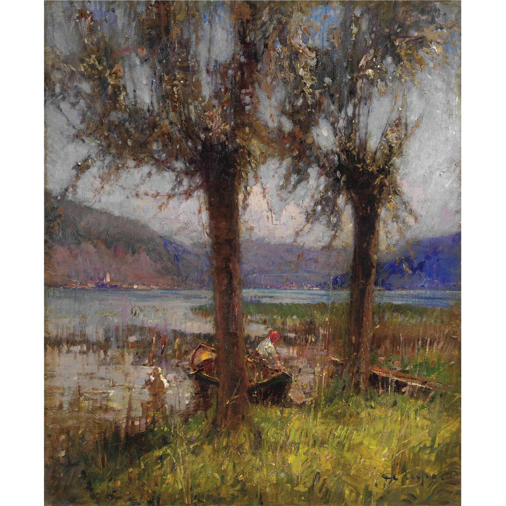 Alessandro Lupo - Paesaggio Lacustre