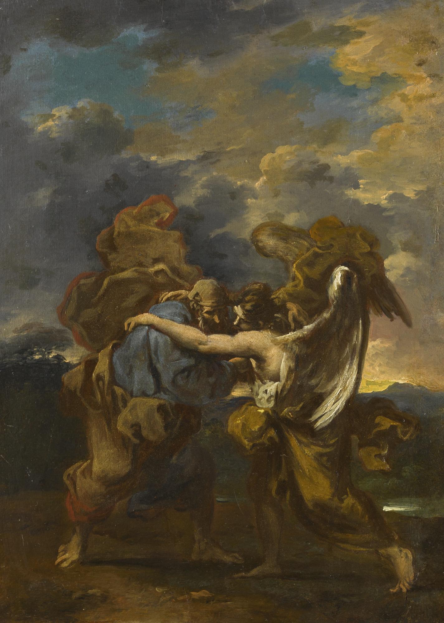 Alessandro Magnasco - Jacob Wrestling With The Angel