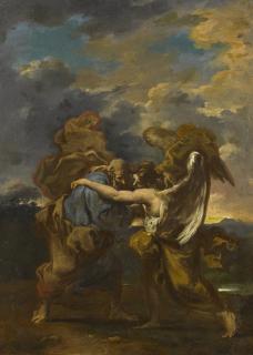 Alessandro Magnasco - Jacob Wrestling With The Angel