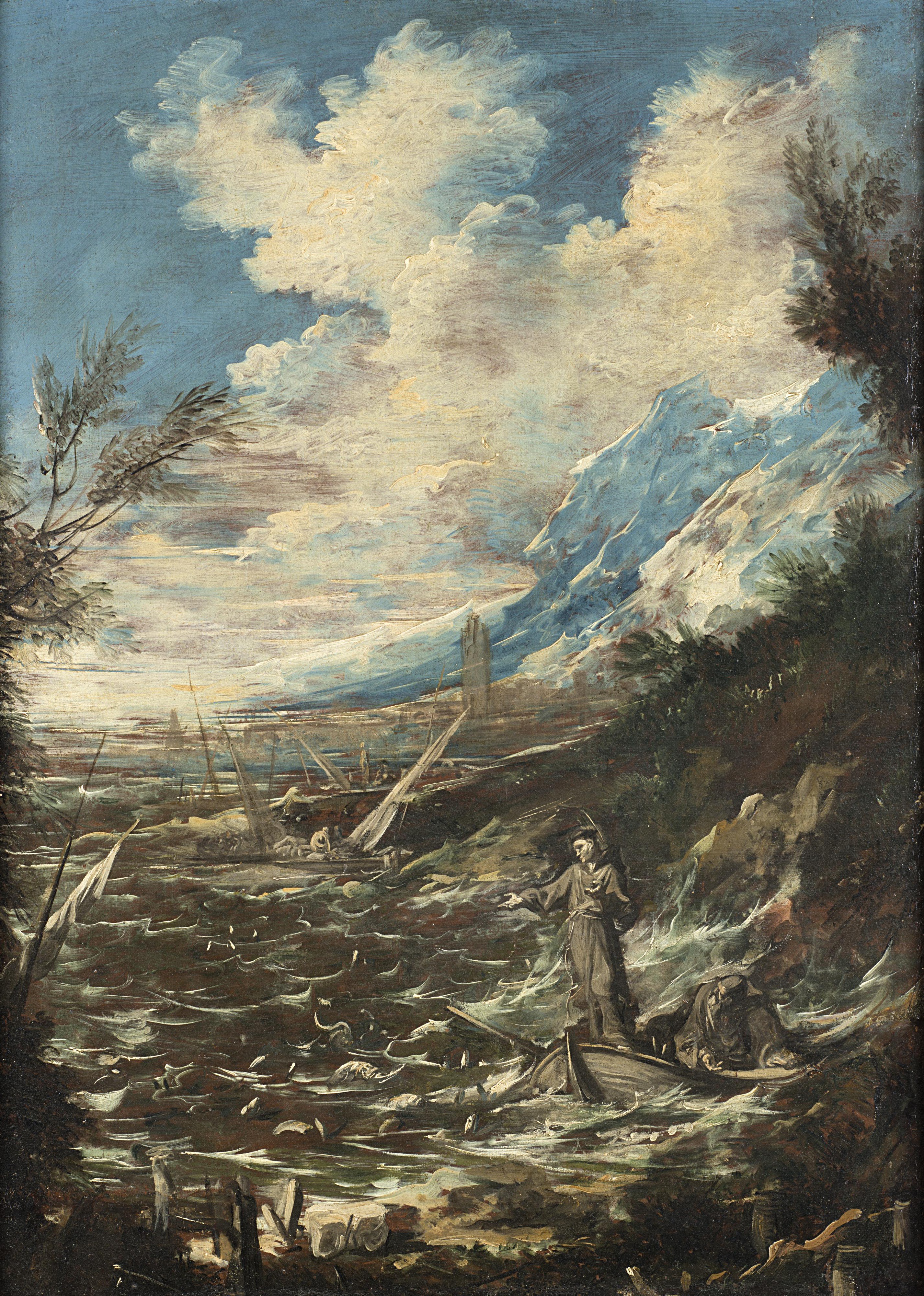 Alessandro Magnasco - Sant\'Antonio da Padova predica ai pesci